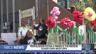 71st Pear Blossom Festival and Parade in downtown Medford [upl. by Labors776]