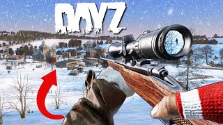 Winter Sniper Terrorizes Survivors in DayZs Deadliest Town [upl. by Frohman]