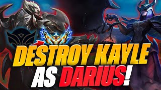 MAKING A CHALLENGER KAYLE SUFFER WITH DARIUS [upl. by Roumell]