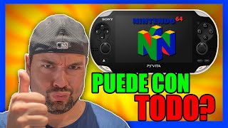 ✅ El mejor Emulador de Nintendo 64 para PSVITA [upl. by Chet]