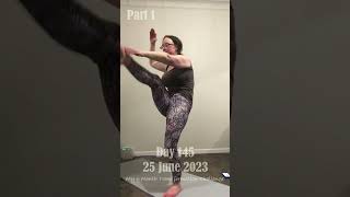 Day 145 Chloe Ting Transformation amp Weight Loss Challenge 2023 Motivation 💚Part 1 [upl. by Adirahs472]