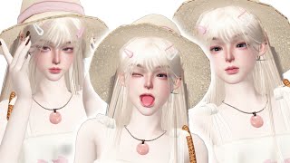 ZEPETO FACE TUTORIAL GIRL  PRETTY CUTE GIRL [upl. by Hosea775]