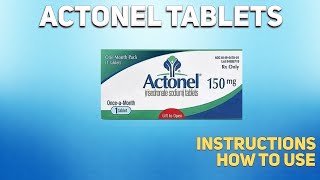 Actonel tablets how to use Mechanism of action Uses Dosage Side Effects [upl. by Aneer]