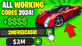 NEW ALL WORKING CODES FOR CAR DEALERSHIP TYCOON IN 2024 ROBLOX CAR DEALERSHIP TYCOON CODES [upl. by Eveneg]