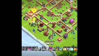 Queen Charge with Super Mass Hog clashofclans [upl. by Manon]