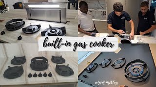 Built In Gas Cooker  YERME VLOGS [upl. by Hunger]