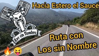 Ruta al cajón del Maipo con Los sin Nombre 🔥🏍️👽 [upl. by Gnal]