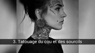 Tatouages sur le visage pour femme [upl. by Waldack]