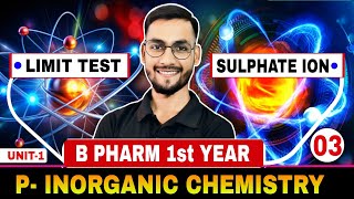 🔴Limit Test For Sulphate I Limit Test  Pharmaceutical inorganic chemistry  bpharm1stsemester [upl. by Siul]