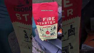 How Easy is it to start a fire firepit backyardfirepit campfirecooking ebobo amazon [upl. by Eittap757]