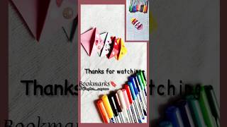 Handmade Bookmarks 🔖😍 shorts art drawing trending viralvideo crafterzayreen [upl. by Hax]