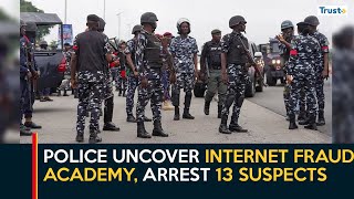 Police Uncover Internet Fraud Academy Arrest 13 Suspects In Plateau [upl. by Gunthar]