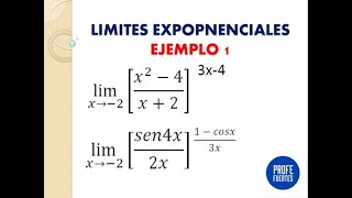 Límites exponenciales [upl. by Forlini390]