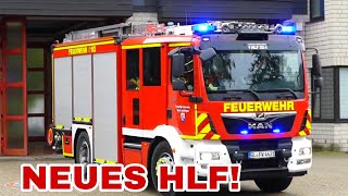 BESTÄTIGTE FEUERMELDUNG Einsatzfahrten Feuerwehr Leichlingen zur Gesamtwehrübung [upl. by Ahseina]