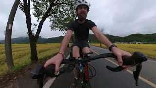 Cycling Chungju to Mungyeong  Ep 7  Cycling across Korea [upl. by Kamillah561]