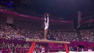 Gabby Douglas  London 2012 Olympics BB EF [upl. by Eelrac]