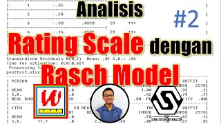 Analisis Rating Scale Rasch Model dengan Winstep Part 2 [upl. by Parshall]