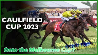 2023 Caulfield Cup  Gold Trip FRA Without A Fight IRE West Wind Blows IRE [upl. by Zaob436]