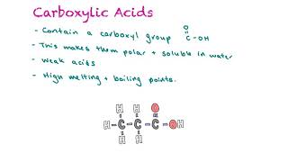 Carboxylic Acids and Esters [upl. by Pagas]