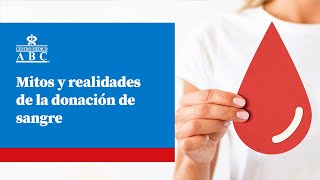 Mitos y realidades de la donación de sangre [upl. by Malinda]