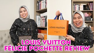 Episode 36 Louis Vuitton Félicie Pochette Review [upl. by Nosrac]