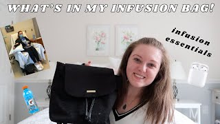 WHATS IN MY INFUSION BAG  infusion essentials [upl. by Blisse680]