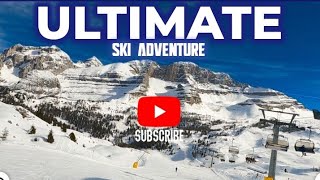 Ultimate ski adventure 2024 at Madonna di Campiglio Italy [upl. by Ert]