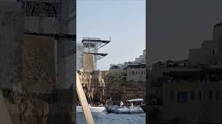 Polignano a Mare e i tuffi dalle grandi altezze  RedBull cliff diving world series 2024 [upl. by Blondy]