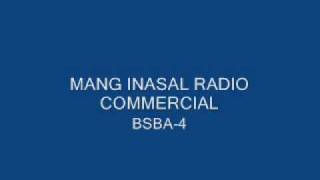 MANG INASAL RADIO COMMERCIAL [upl. by Drabeck120]