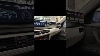 Bmw Serie 3 e91 Cartablet Carkit Android amp Apple CarPlay [upl. by Tori]