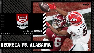 CFP National Championship Georgia Bulldogs vs Alabama Crimson Tide  Full Game Highlights [upl. by Kilmarx]