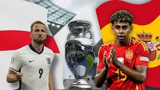 Euro 2024 Spain v England final the odds and headtohead precedents [upl. by Zelda]