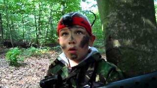 LASEROWY PAINTBALL STEGNA SYRENKA 2013 [upl. by Eneli]