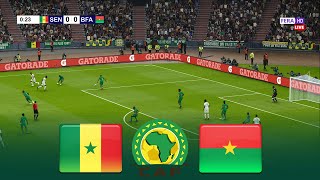 LIVE 🔴 SENEGAL vs BURKINA FASO  Africa Cup of Nations 2025 Qualifiers  eFootball Gameplay [upl. by Gnivre]