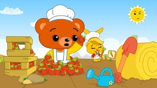 Veggie Pizza ♫ Kids Songs amp Learning Cartoons ♫ Plim Plim  The Kindness Hero [upl. by Moraj]