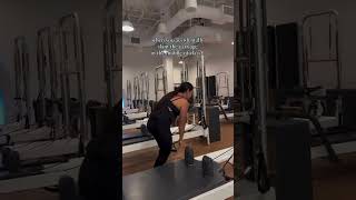 POV When the reformer has other plans 😂fitness pilates funny wellness workout [upl. by Nnaid548]