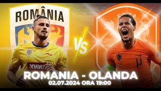 LIVE ROMANIA VS OLANDA [upl. by Efren317]