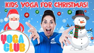 Kids Yoga For The Holidays 🎄 Yoga Club Week 20  Cosmic Kids [upl. by Nylikcaj63]