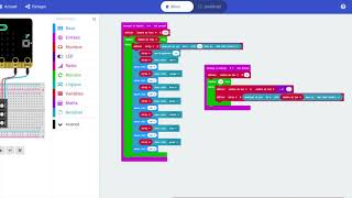 Tuto microbit  GUIRLANDE [upl. by Zenda]