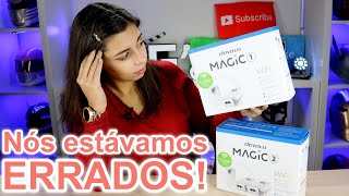 🤦‍♀️ Estávamos enganados  Devolo Magic 1 e Magic 2  Geekalm [upl. by Sarnoff]