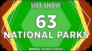 1 Fact About All 63 National Parks [upl. by Eicart]