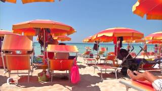 Le spiagge del Salento una giornata all’Orange Sun di Porto Cesareo [upl. by Lisha]