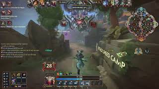 Smite  Hachiman Triple kill [upl. by Ennalyrehc]