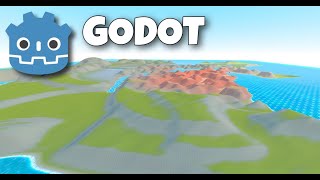 Godot 4 Procedural Island Generation With Procedural Caves [upl. by Novahc]