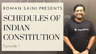 Polity Potions  Schedules of Indian Constitution  Episode 1 [upl. by Dogs]