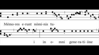 Exsultavit Gradual for the Immaculate Heart of Mary [upl. by Einnaffit]