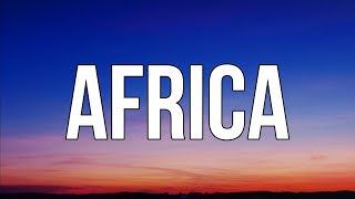 Toto  Africa Lyrics [upl. by Emmalyn684]