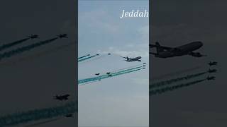 Air shows by Saudi Fighter jets in Jeddah [upl. by Asfah]