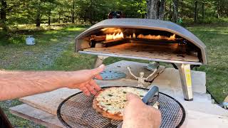 White Pizza in Ooni Koda 16 Pizza Oven [upl. by Dloniger41]