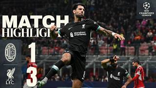 Champions League comeback in the San Siro AC Milan 13 Liverpool  HIGHLIGHTS [upl. by Bonni]